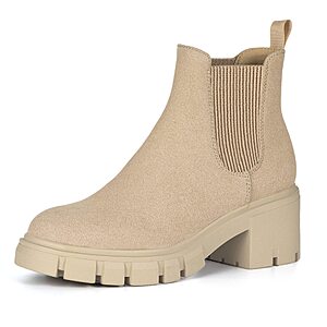 Athlefit Women's Slip on Chelsea Ankle Boots $35.98