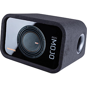 Refurbished) 8" Memphis Audio MOJO Mini Series Loaded Single Ported Subwoofer $258 + Free Shipping