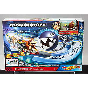 Hot Wheels Mario Kart Chain Chomp Track Set w/ Mario Kart Vehicles $23.99 + Free Shipping w/ Walmart+ or on $35