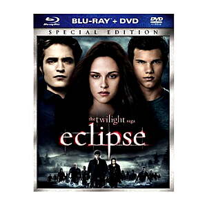 The Twilight Saga:Eclipse (Blu-ray + DVD) $6.63 Walmart.com