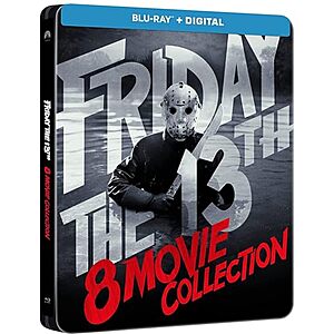 $22.99: Friday the 13th: 8-Movie Collection - Limited Edition SteelBook (Blu-ray + Digital) at Amazon