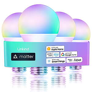 4 pack color changing smart bulbs