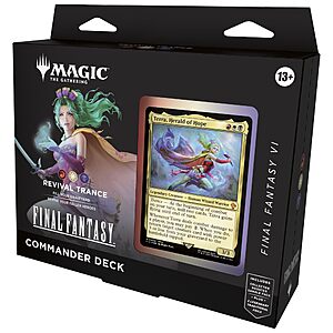 Magic:The Gathering Final Fantasy VI Commander Deck - Revival Trance $43.49