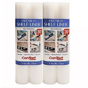 Con-Tact Brand Premium Shelf and Drawer Liner,4-pack $34.99 Free Shipping Costco.com