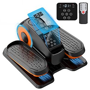 Amazon – HTM Under Desk Elliptical Machine - Electric Elliptical Exerciser for Seniors,Pedal - $55.43 w/ Code