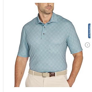 Greg Norman Men's ML75 Stretch Polo Green,Blue or White Various Sizes $17.99 free shipping Costco.com