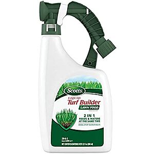 10.12* | 32-fl-oz Scotts Liquid Turf Builder Lawn Food (2,000-sq-ft) at Amazon
