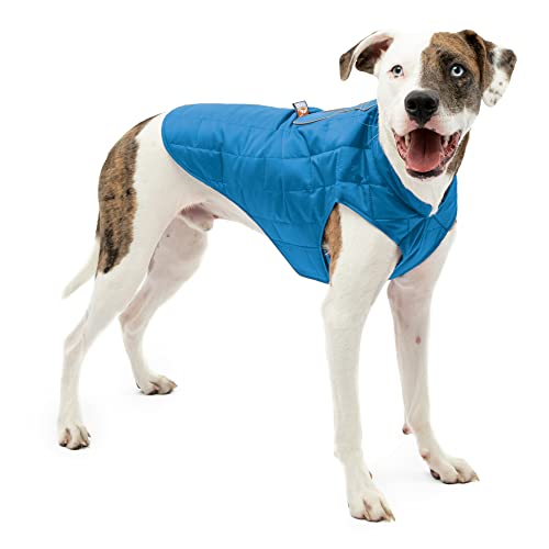 Kurgo Loft Dog Jacket - Revers...g Gear - Medium - Coastal Blue