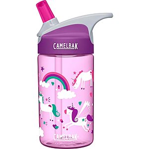 CamelBak Eddy Kids 12-Ounce Water Bottle w/ Big Bite Valve (Unicorns) $5.19 + Free Shipping w/ Prime or on $35