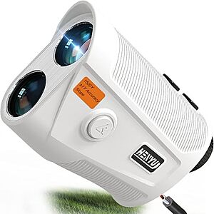 AC] $28.49* | Henyu Golf 1500 Yard/7x Zoom USB-C Laser Rangefinder w/ Slope at Amazon