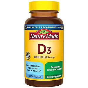 Save 35% on your S&S order:Nature Made Vitamins at Amazon