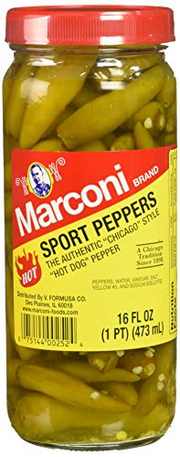 Marconi - The Authentic Chicag...t Peppers,16 Fl Oz(Pack of 3