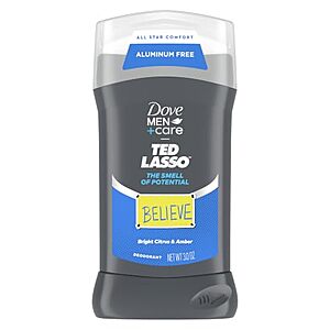 SnS] $1.86 | Dove Men Deodorant Stick Aluminum Free 72H 3.0 oz at Amazon