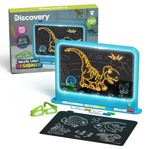 Discovery Deluxe Light Designe...c Drawing Pad Activity Toy Set