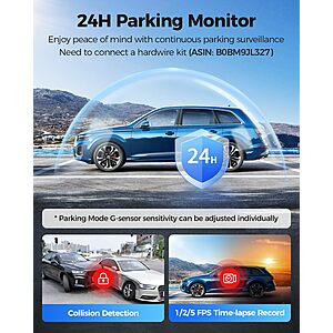 prime) 12" AZDOME PG17 Max 4K+2.5K Mirror Dash Cam with ADAS,BSD and LCA $60 + Free S/H