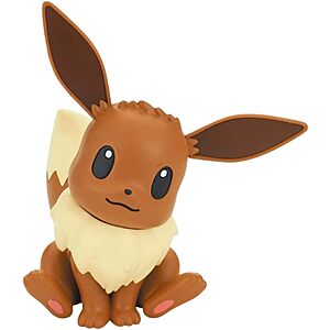 Bandai Spirits PokePla Quick!Pokemon Model Figure Kit (04 Eevee) $7