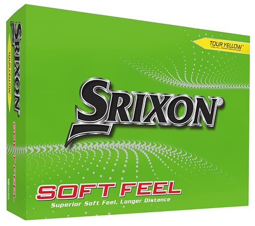 Srixon Soft Feel Golf Balls,Soft Feel 13,Yellow