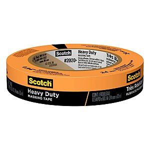 S&S]$1.88:Scotch Heavy Duty Painter's Tape,0.94 in x 60.1 yd,1 Roll (2020+-24AP) at Amazon