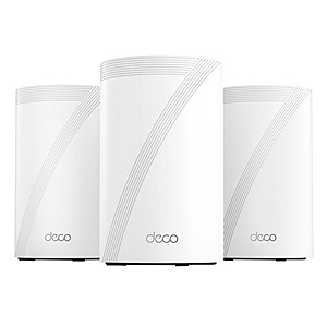 Costco:TP-Link – Deco 7 Pro BE11000 Tri-Band Wi-Fi 7 Whole Home Mesh System,3-Pack $212.97