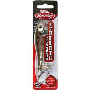 3 3/4"-3/4oz.Berkley Screamin' Choppo Fishing Hard Lure Bait (various colors) $10.50
