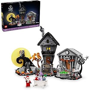 NEW] $160 | 2193-Piece LEGO Ideas - Disney Tim Burton's The Nightmare Before Christmas (21351,2024) at Amazon