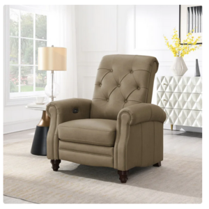 Costco Members - Windsor Leather Power Recliner - $349.99