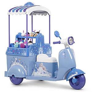 Huffy 6V Disney Frozen Ice Cream Kart Ride-on,Ages 3-7,Kids,Purple $158