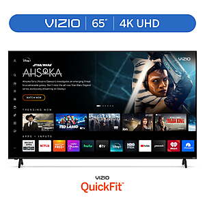 268.00:VIZIO 65" Class 4K UHD LED HDR Smart TV (V4K65M-08