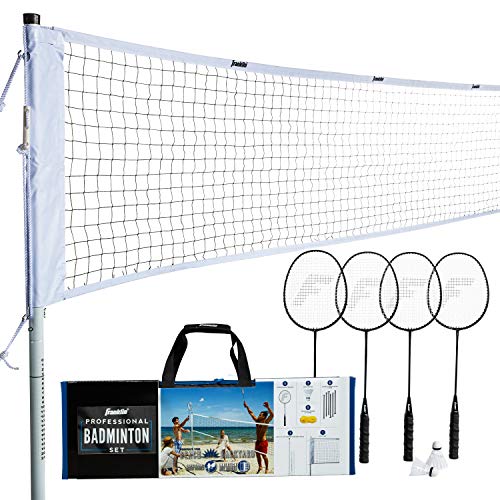 Franklin Sports Badminton Set...rofessional Set,White (52633