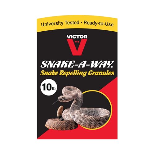 Victor Snake-A-Way Outdoor Sna...t Granules for Yard,10 lb Bag