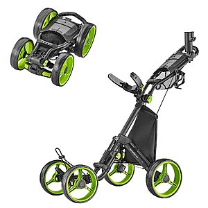 Caddytek Explorer V8 SuperLite 4-Wheel Aluminum Golf Push Cart $136.14 + Free Shipping
