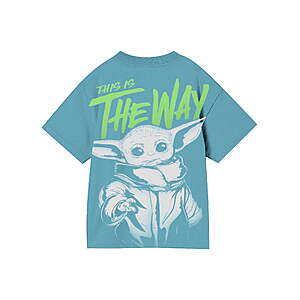Boys' Relaxed Graphic T-Shirt,Mandalorian $4.23+ Star Wars,,Nascar,Simpsons