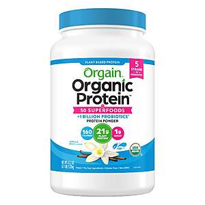Costco Members:2.7 Lbs.Orgain Organic Protein Powder (Vanilla or Chocolate) $27 + Free S&H