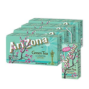 32-Pack Arizona Drink Powder (6.75 Fl-Oz):Green Tea w/ Ginseng & Honey Tetra $14.11,Fruit Punch $13.27 & More + Free Shipping w/ Prime or on $35