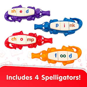 Junior Learning Spelligator Word Building Game (75 Letter Tiles) $22.66 + Free Shipping w/ Walmart