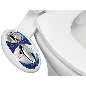 LUXE NEO 320 Non-Electric Self-Cleaning Bidet w/ Water Pressure & Temp Control $31