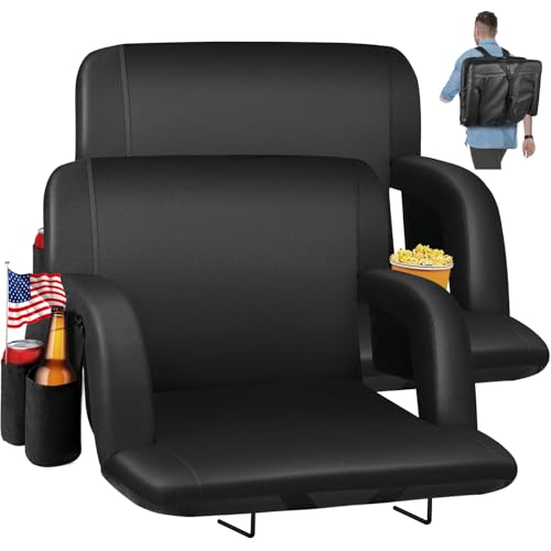 HOPERAN 25" Stadium Seats for...eacher Seat for Outdoor Sports
