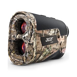Acer 1000Y Laser Rangefinder,6X Magnification,0.5s Fast Read with TOF Tech,IP54 Waterproof $49.99