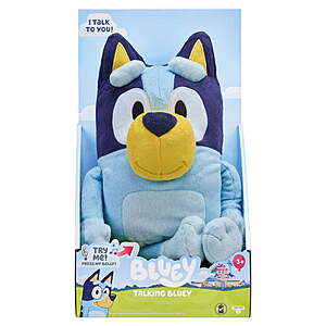 13" Bluey Talking & Interactive Plush Toy $11.89 + Free Shipping w/ Walmart+ or on $35