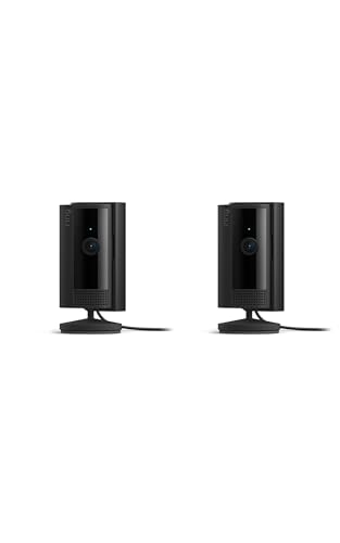 Ring Indoor Cam,Home or busin...1080p HD video,2-pack,Black