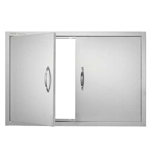VEVOR BBQ Access Door,36W x 2...lling Station,Outside Cabinet