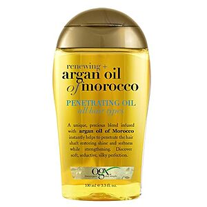 3.3-Oz OGX Extra Strength Renewing + Argan Oil Penetrating Hair Treatment $3.70 & More w/ Subscribe & Save