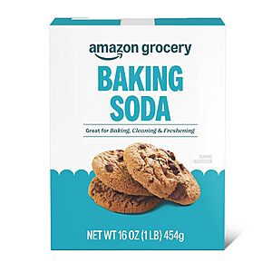 Select Accounts:16-Ounce Amazon Grocery Baking Soda $0.76 w/ S&S + Free Shipping w/ Prime or on $35