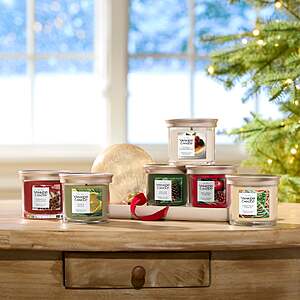 Yankee Candle Small Tumbler Candle Set,6-pack $20.99 free shipping Costco.com