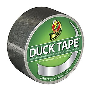 3.50* | Duck Brand 1.88" x 15-Yard Metallic Duct Tape (Chrome) at Amazon