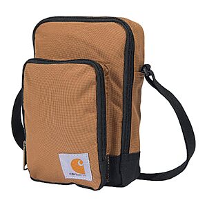 Carhartt Crossbody Zip Bag (Carhartt Brown or Black) $19.79 + Free Shipping w/ Prime or on $35