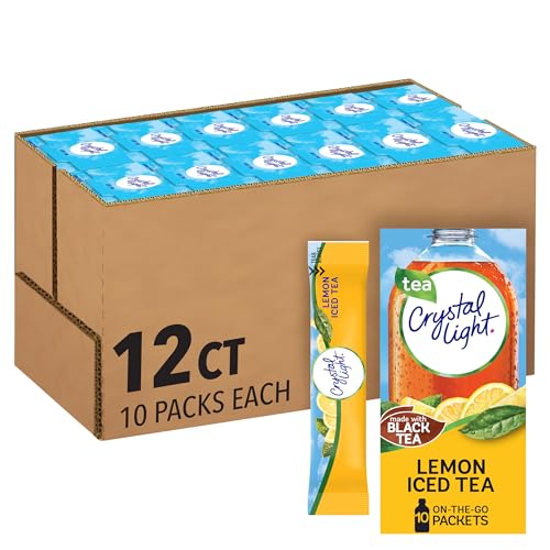 Crystal Light Lemon Iced Tea N...Boxes of 10 On-the-Go-Packets