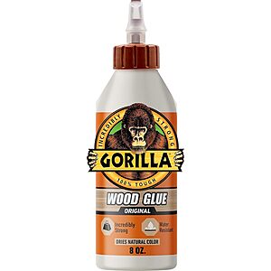 8-Oz Gorilla PVA Wood Glue $4.37 + Free Shipping w/ Prime or on $35