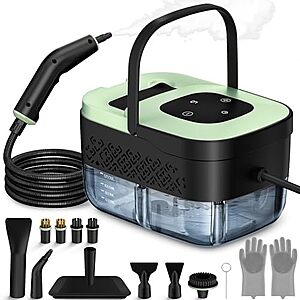 Prime] $49.99* | WSRYYCC Handheld 1500W Portable Steam Cleaner at Amazon