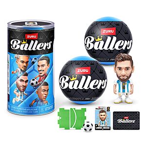 FIFA World Cup 2026™ Ballers Series 1 2 Pack by ZURU – Official Licensed Product $13.99 + Free S&H w/ Prime or $35